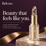 Beauty that feels like you: a clear, gold-flecked balm with a sheer touch of colour